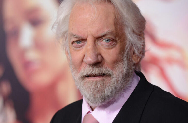 Fallece Donald Sutherland actor de Los Juegos del Hambre