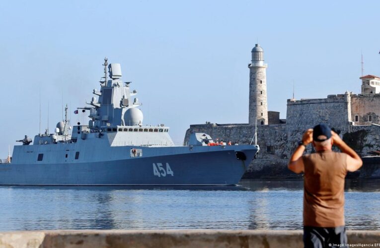 Barcos de guerra de Rusia llegan a La Habana tras realizar maniobras en el Atlántico