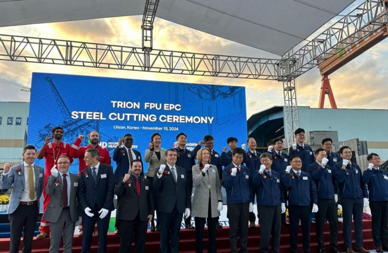 Arranca en Corea construcción de plataforma marítima de producción destinada a Tamaulipas