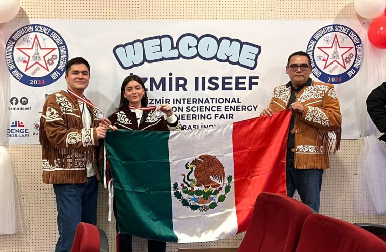 Triunfan estudiantes tamaulipecos en Feria Internacional de Innovación, Ciencia, Energía e Ingeniería en Turquía