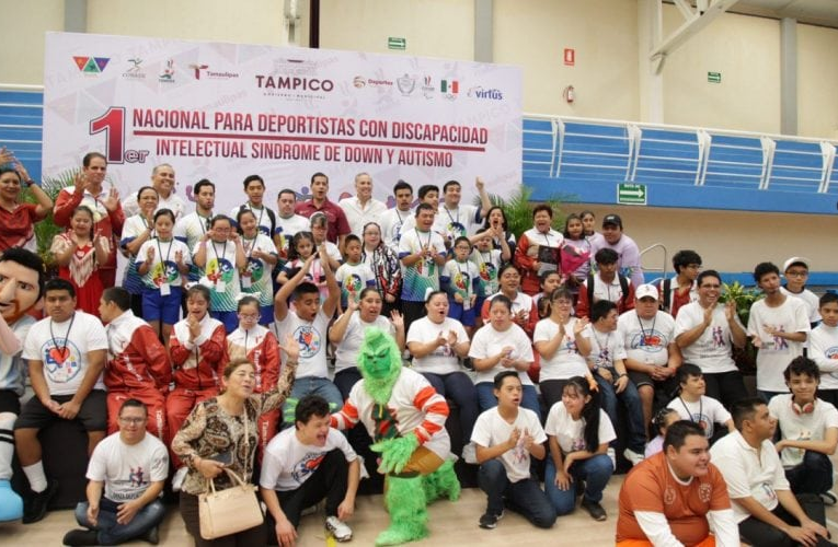 Inauguran Nacional para Deportistas con Discapacidad Intelectual, Síndrome de Down y Autismo