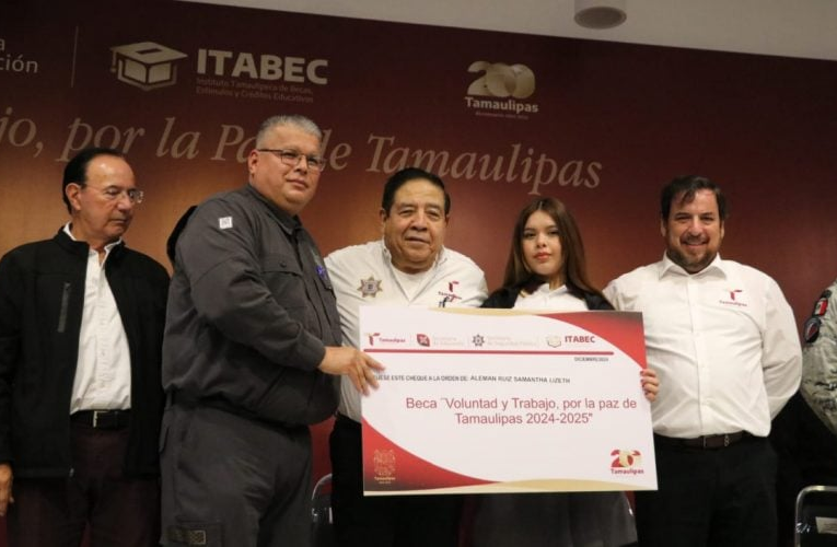 Inicia SSPT y SET entrega de Becas “Voluntad y Trabajo, por la Paz de Tamaulipas” 2024-2025