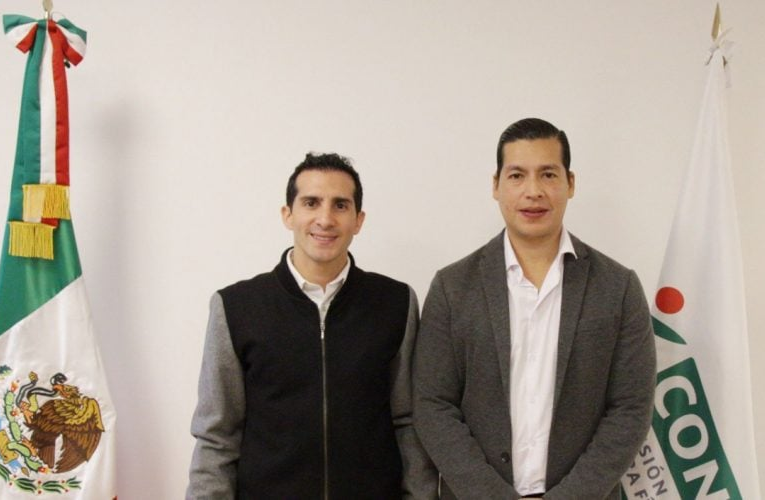 Se reúne INDE Tamaulipas con Rommel Pacheco, director de la CONADE