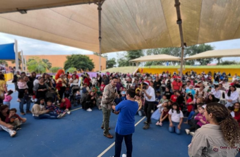 Llevan show de fauna viva a niñas y niños del CRIT Altamira