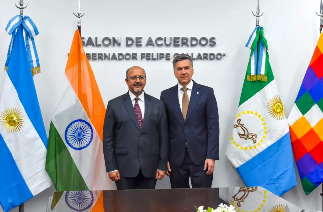 Zdero recibió al embajador de la India para fortalecer vínculos con Chaco