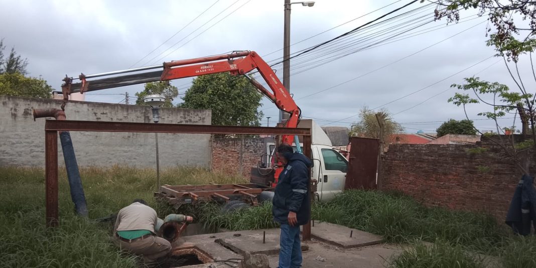 Villa Ángela: Sameep puso en marcha una bomba cloacal en el barrio Independencia