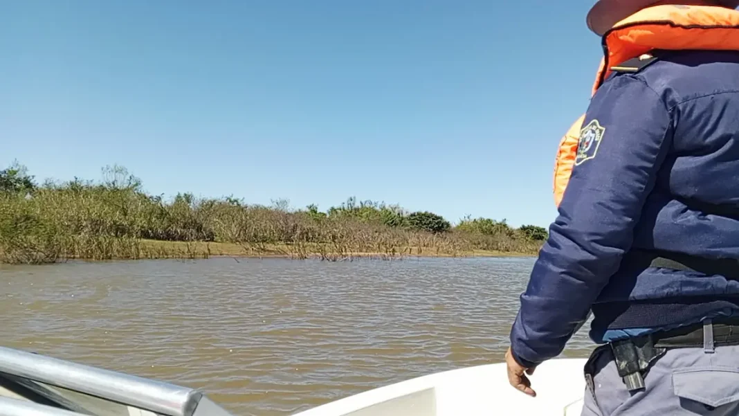 Sigue el operativo para hallar a Fabián Falcón en aguas del Paraná