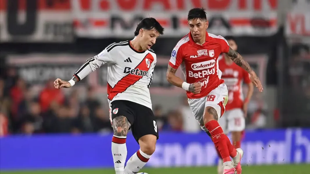 River perdió por penales ante Santa Fe y se despidió de la Sudamericana