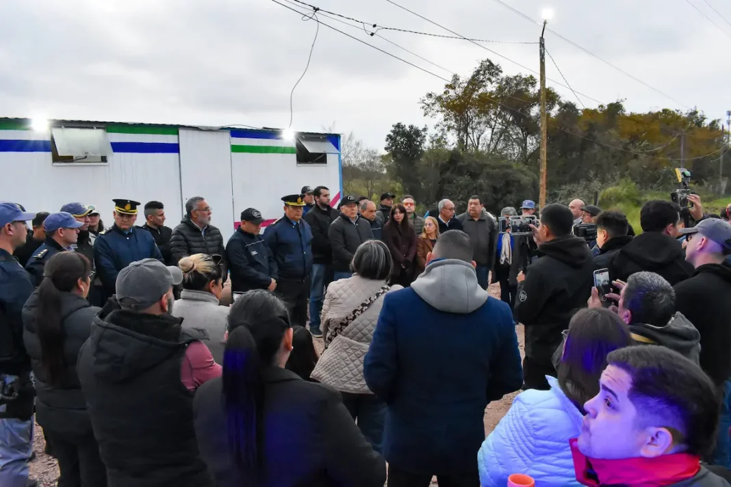 Inauguraron un puesto policial para reforzar la seguridad en la zona sur