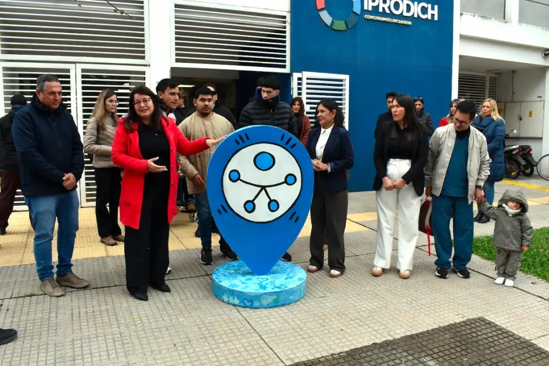 El IPRODICH renovó su espacio lúdico y presentó un nuevo símbolo inclusivo