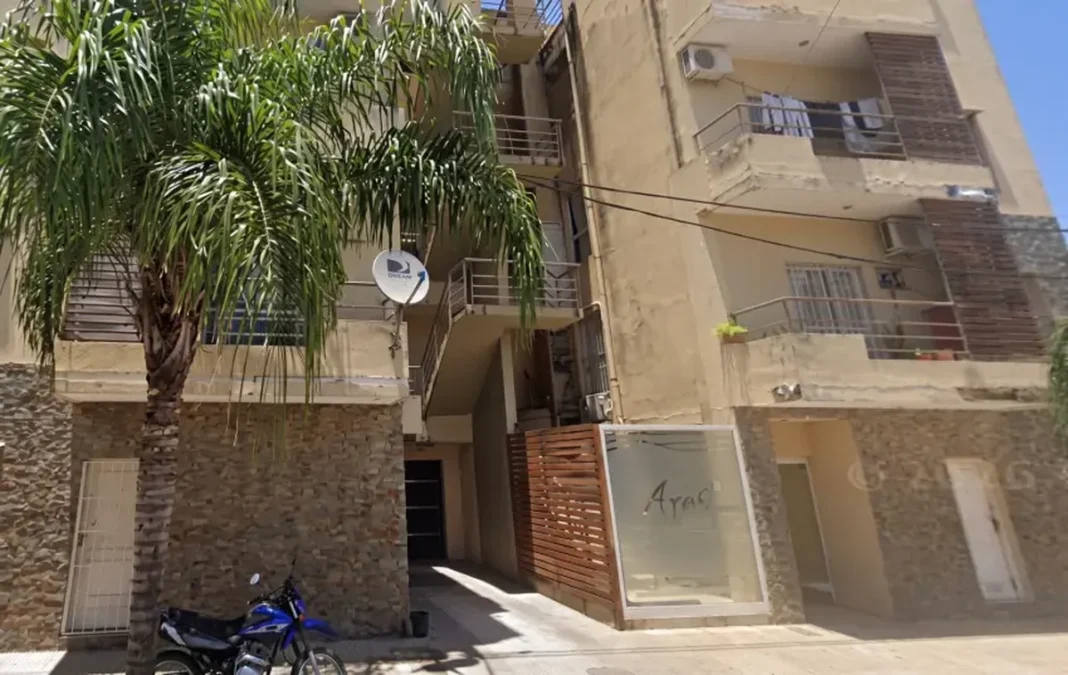 Edificio de Misionero Klein 370 donde ocurrió el hecho en Resistencia
