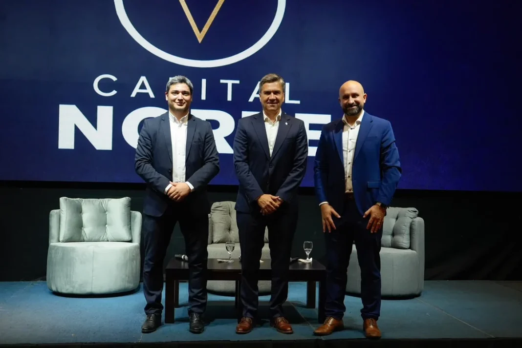 Autoridades durante el foro Capital Norte en Resistencia
