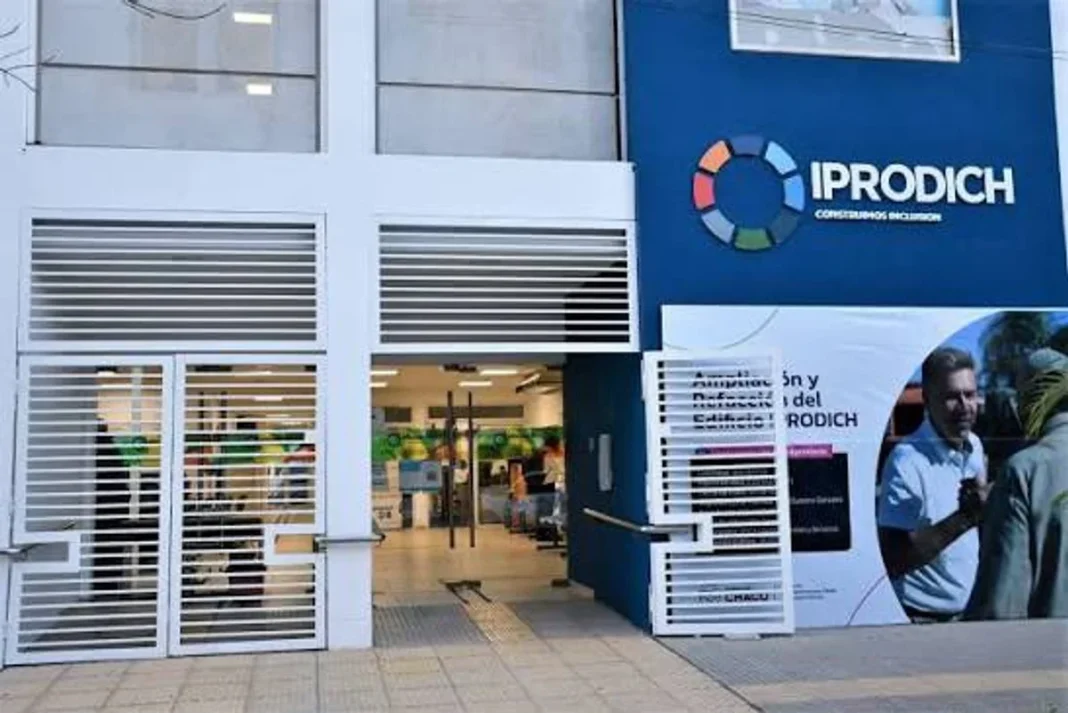 Entrada de una sede del IPRODICH